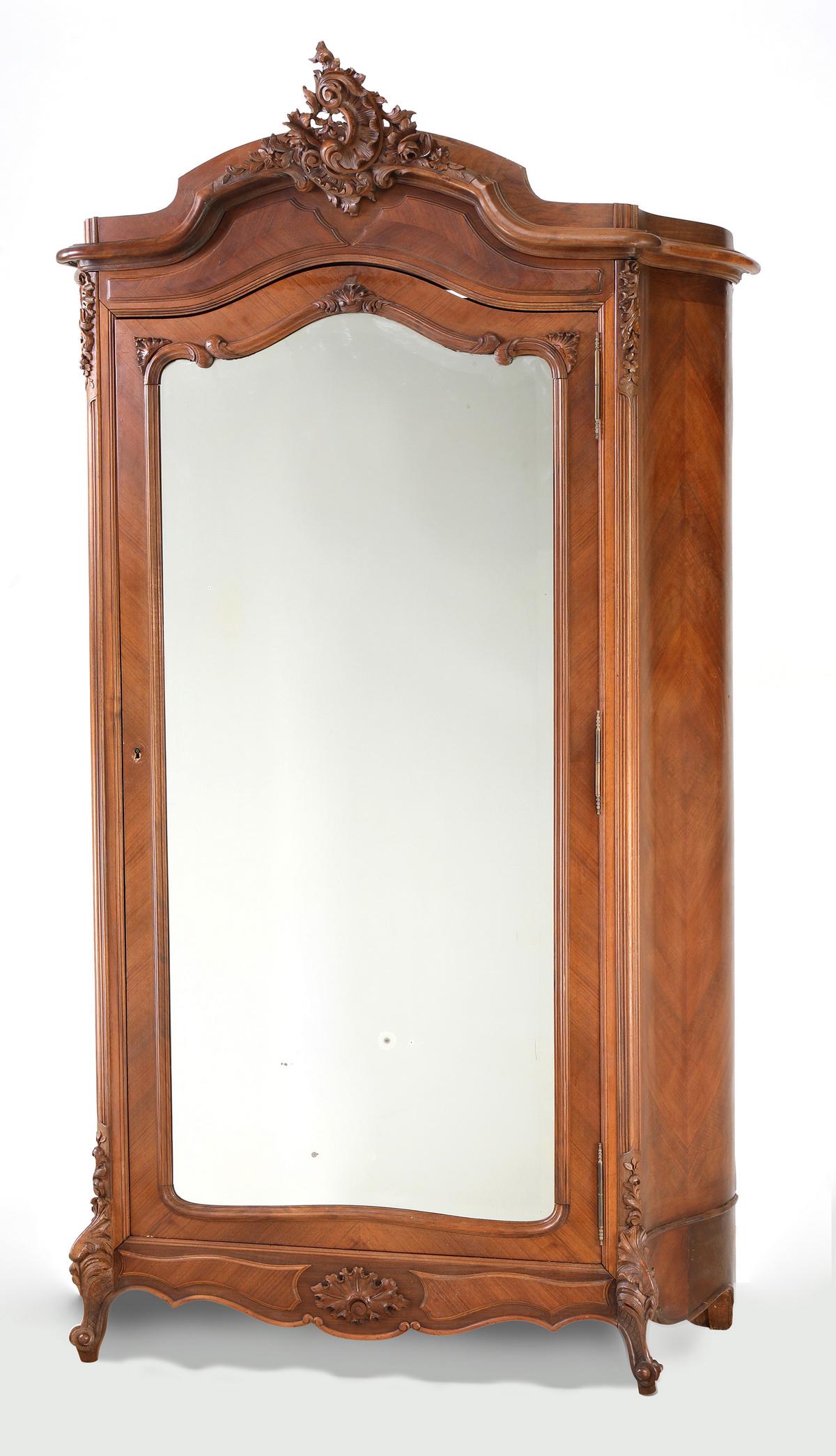 19th c. French Rococo style armoire (1 of 4)