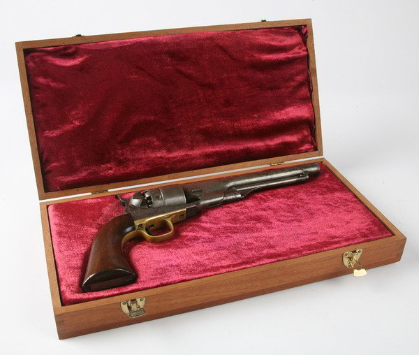 American 1860 Colt revolver: American "1860 Colt" Army revolver, matching serial numbers, Union Army issue.
