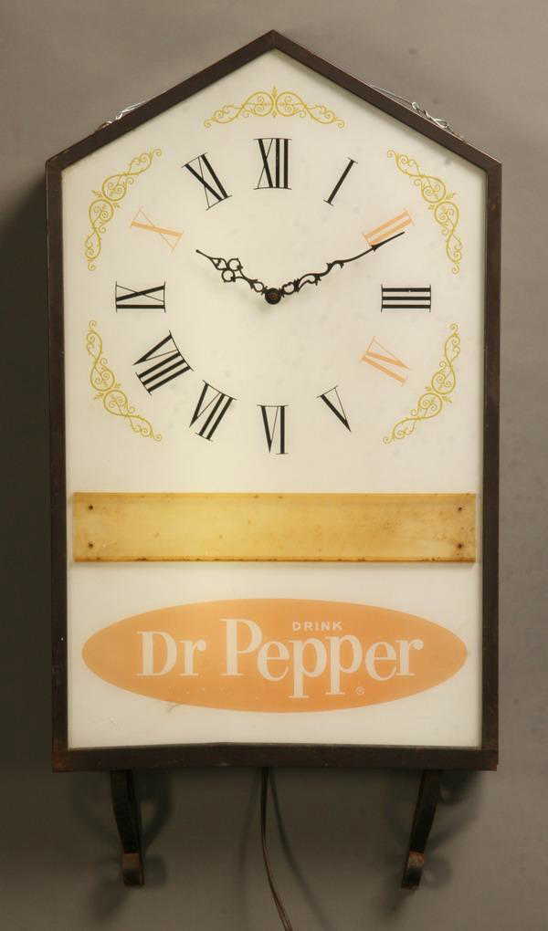 94 Vintage Dr Pepper advertising wall clock