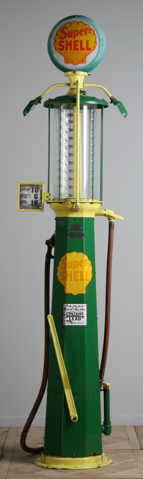 346 Vintage gas pump by Fry Visible Pump Company Sep 11, 2010