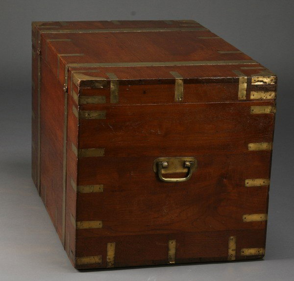 19th c. British campaign trunk - 2