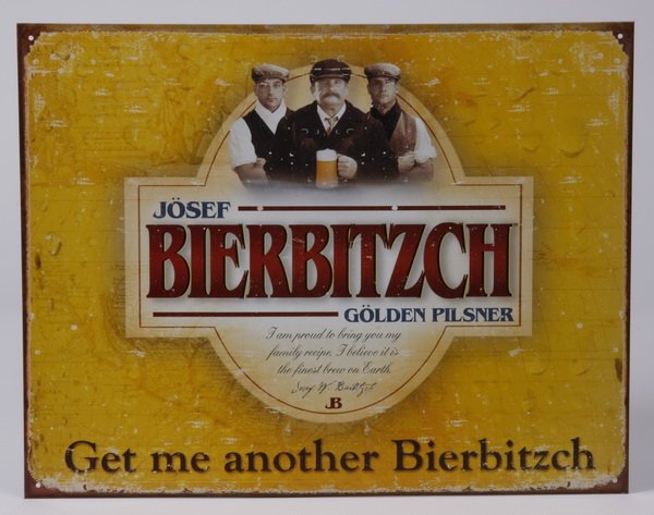 (7) Vintage style signs: A group of seven humorous vintage inspired signs, 6 in metal, 1 framed print includes: (1) "Rehab is for quitters", (1) "Are you a good witch or a bad witch?", (1) "Warning: drinking may cause memory