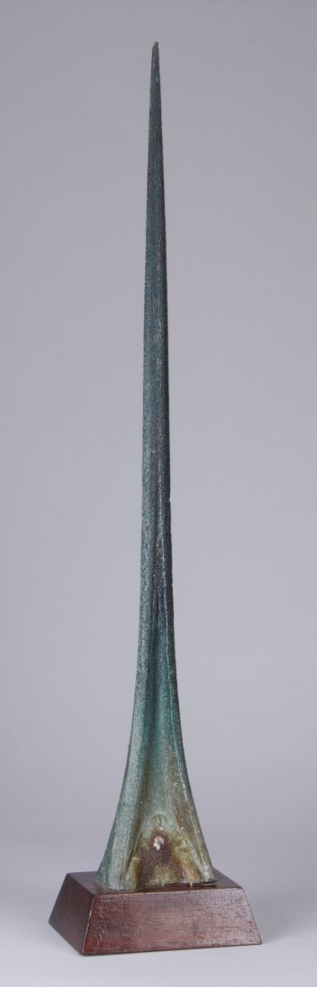 Black marlin bill mount: Black marlin bill mount (Istiompax indica), 24"h x 4.75"w x 3.75"d.