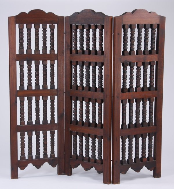 Handcrafted Spanish style room divider