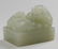 Chinese carved white jade seal