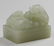 Chinese carved white jade seal - 3