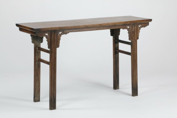 Chinese carved huanghuali altar table (1 of 9)