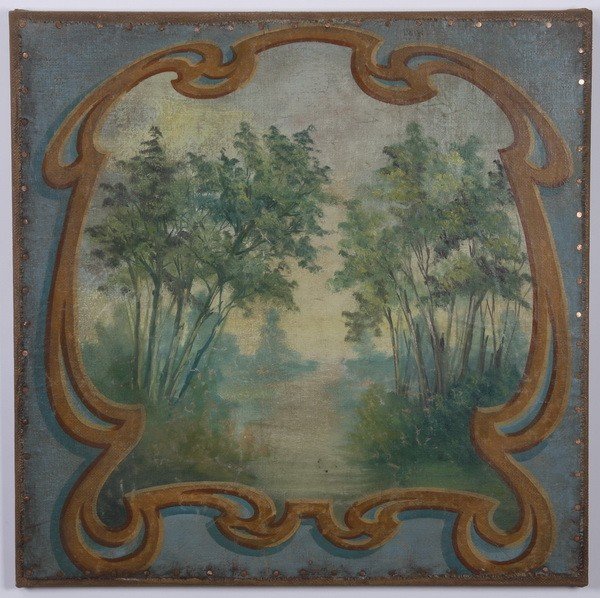 (2) Early 20th c. oil on canvas landscapes (1 of 4)