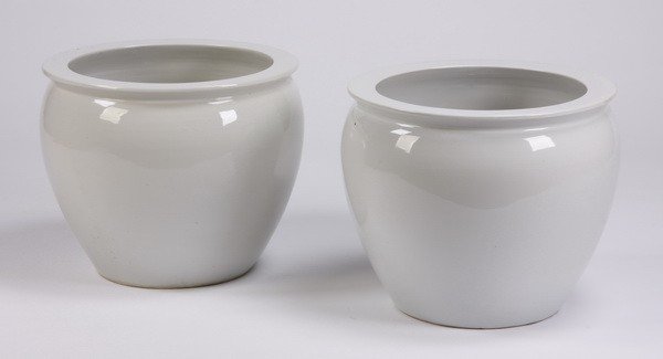 (2) Mid 20th c. Chinese fishbowls (1 of 2)