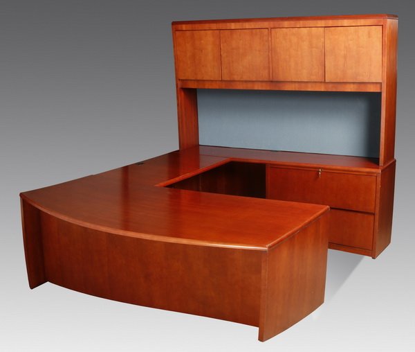 Contemporary mahogany executive grouping (1 of 3)