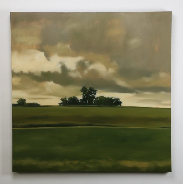 Megan Lightell signed O/c landscape, 48"h (1 of 4)