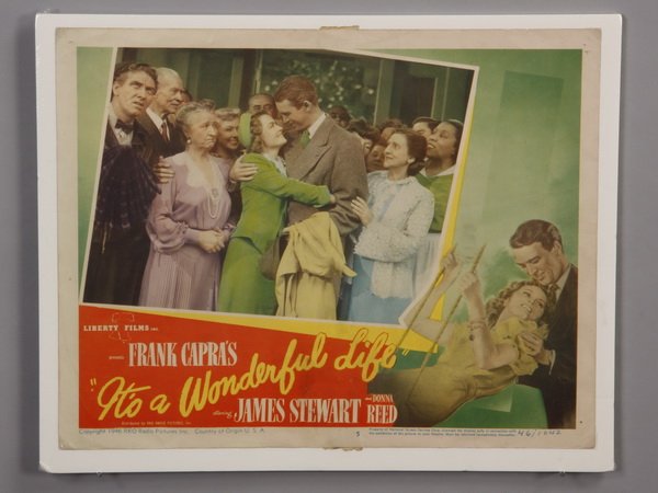 Original "It's a Wonderful Life" movie poster (1 of 1)