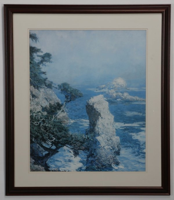 "Out to Sea", framed lithograph, Guy Rose (1 of 2)