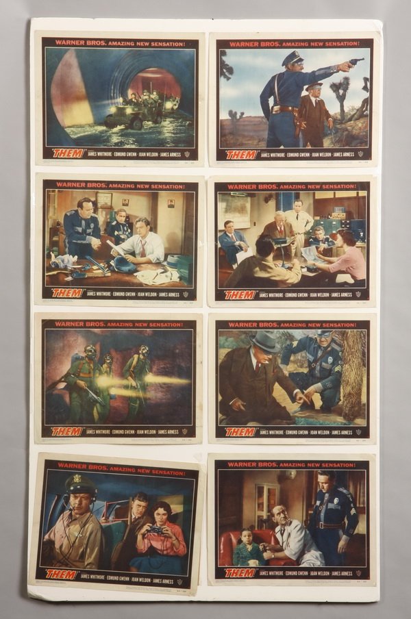 (8) Original "Them" movie posters (1 of 3)