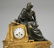 19th c. French gilt bronze mounted clock - 2