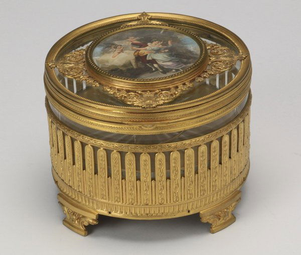 French vanity music box, early 20th c. (1 of 7)