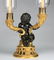 19th c.gilt, patinated bronze candleholders - 2