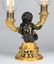 19th c.gilt, patinated bronze candleholders - 5