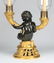 19th c.gilt, patinated bronze candleholders - 6