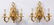 Pair of Italian gilt bronze wall sconces