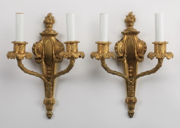 (2) Two-light wall sconces (1 of 2)