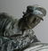 Oversized bronze figural sculpture, signed - 7