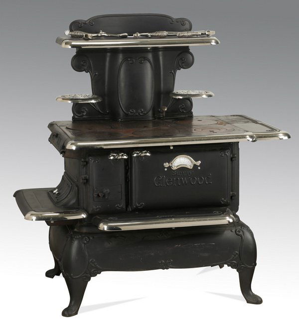 Fully restored American cast iron stove (1 of 5)