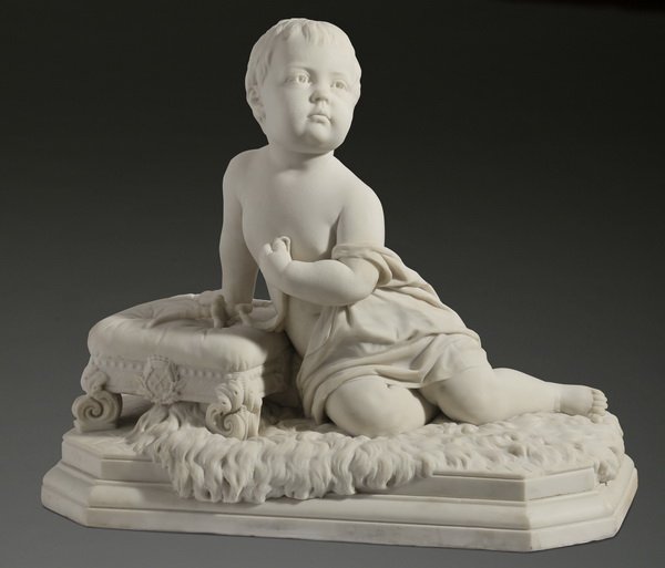 19th c. Continental marble sculpture (1 of 7)