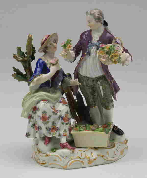 19th c. Meissen porcelain figurine, marked Oct 25, 2015 Great