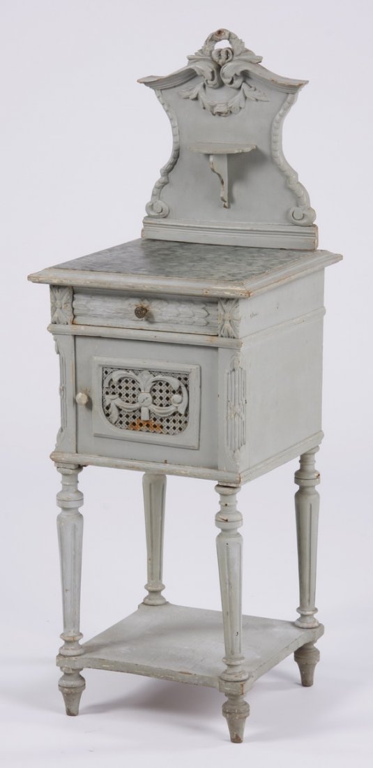 French Provincial style nightstand (1 of 2)