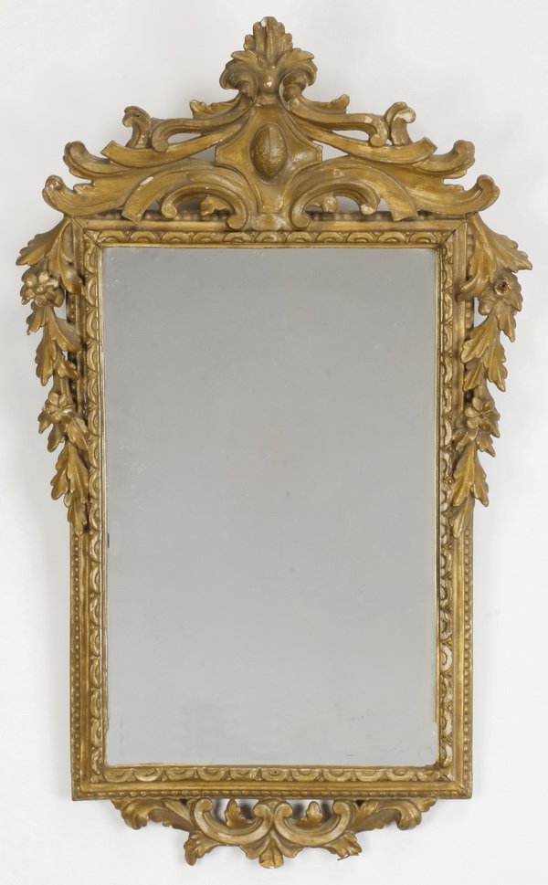 Rococo inspired giltwood mirror (1 of 1)