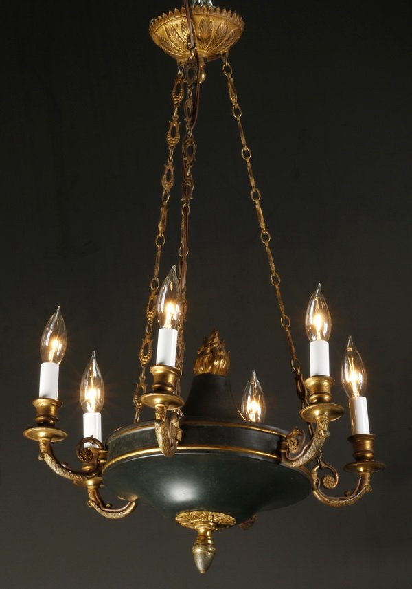 Empire sytle 6-light chandelier (1 of 1)