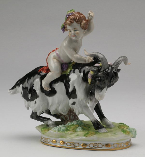 Scheibe-Alsbach porcelain figurine, 10"h (1 of 7)