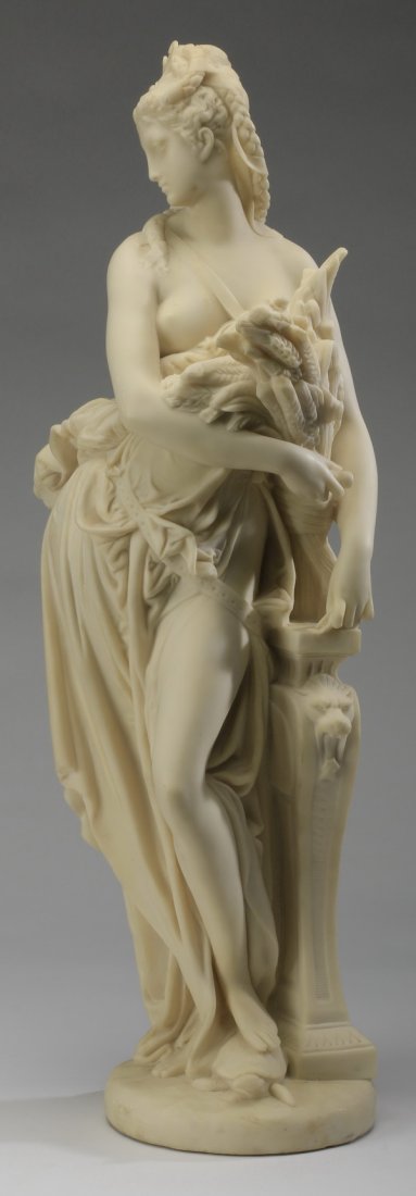 Cast composition sculpture of Ruth, 29"h (1 of 7)