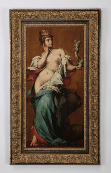 Early 20th c. Continental O/c of the Arts (1 of 5)