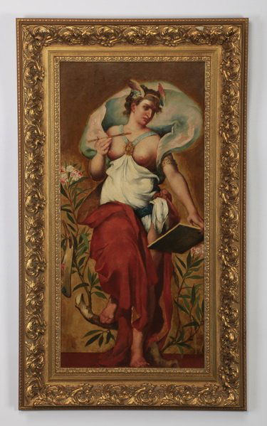 Early 20th c. Continental O/c of the Arts (1 of 4)