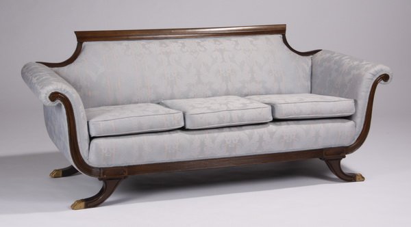 Early 20th c. American Empire style sofa (1 of 4)