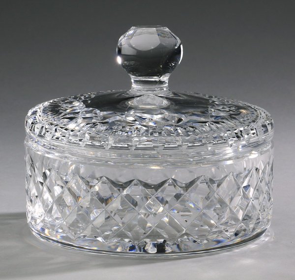 Waterford crystal Lismore candy dish, 6"dia. (1 of 2)
