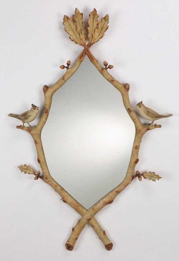 Carol Canner Carver's Guild mirror 39"h (1 of 1)