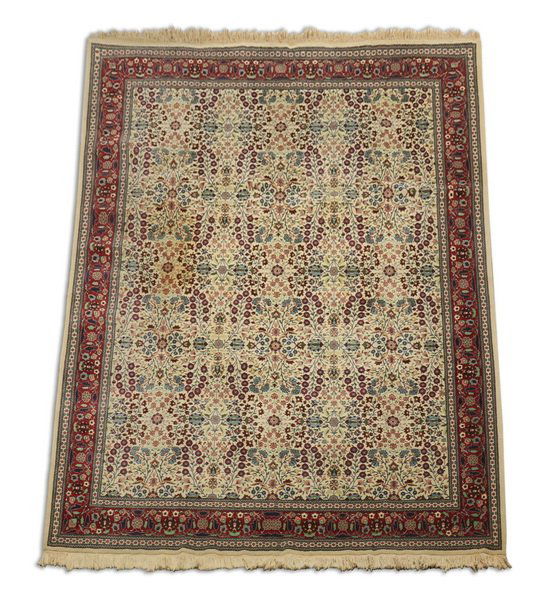 Hand knotted Turkish wool rug, 8 x 11 (1 of 4)