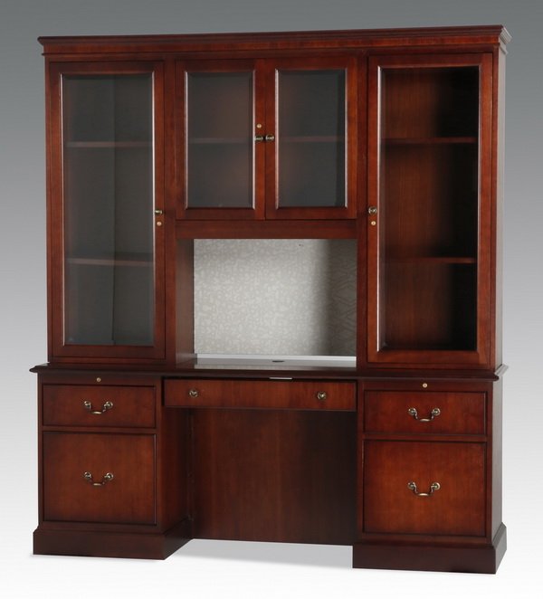 Contemporary mahogany cabinet (1 of 1)