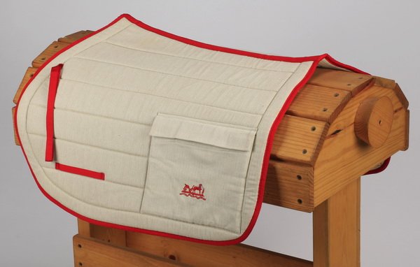 French cotton saddle blanket (1 of 1)