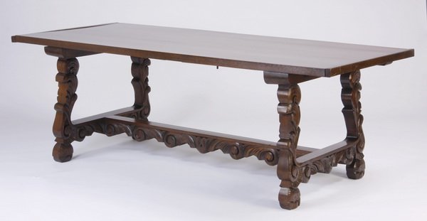 Handcrafted Spanish style dining table (1 of 4)