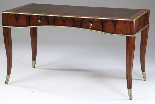 Art Deco inspired desk by Thomasville, 54"w (1 of 6)