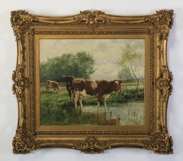 Reuben LeGrande Johnstone signed O/c, 19th c. (1 of 4)