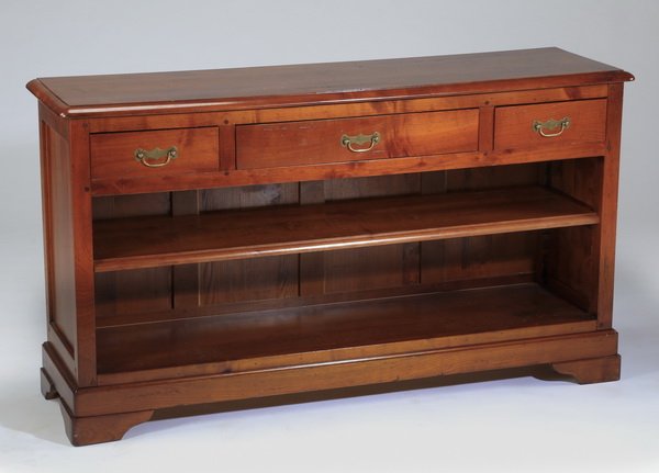 French Provincial style console, 51"l (1 of 2)