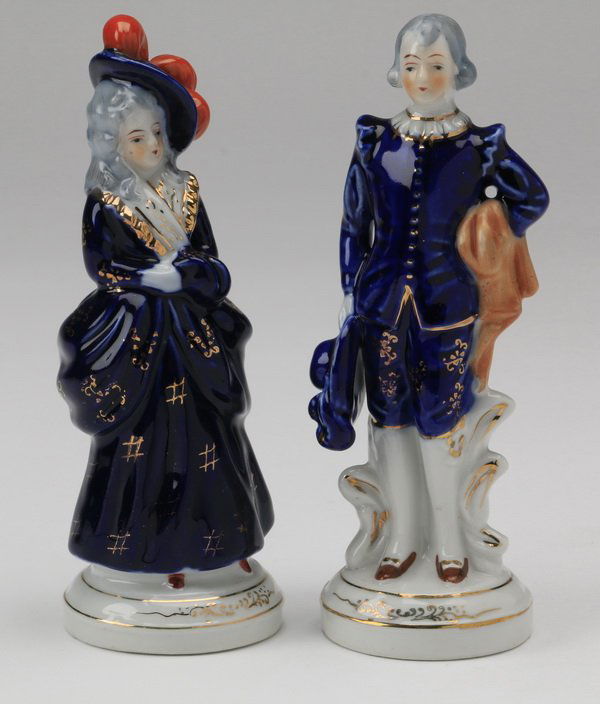 (2) Made in Occupied Japan figurines, 7.25"h (1 of 7)