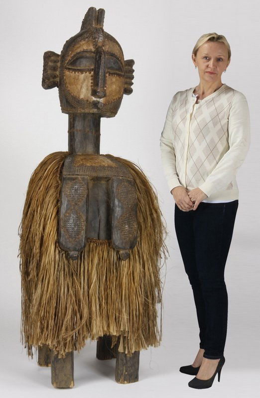 Nimba headress, Baga, Republic of Guinea, 70"h (1 of 3)