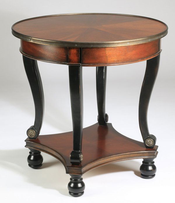 Empire style mahogany side table 28.5"h (1 of 3)