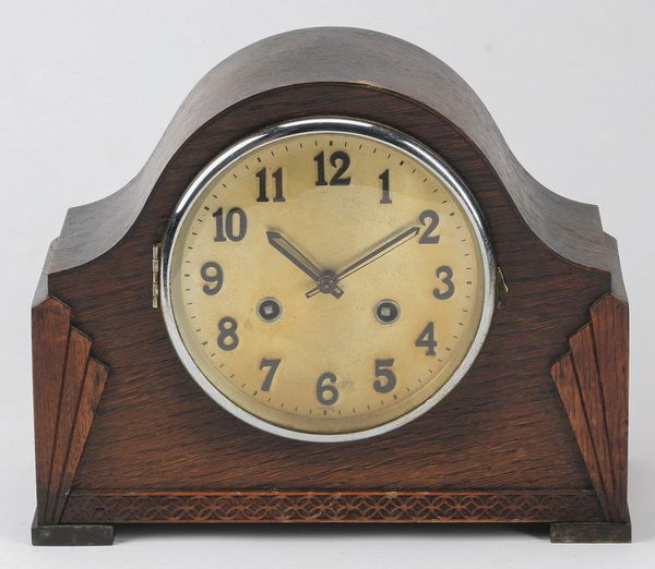 Art Deco inspired mantel clock (1 of 3)